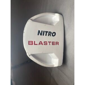 Nitro Blaster White/Black Blade Putter Steel Shaft Right Hand 35.5"